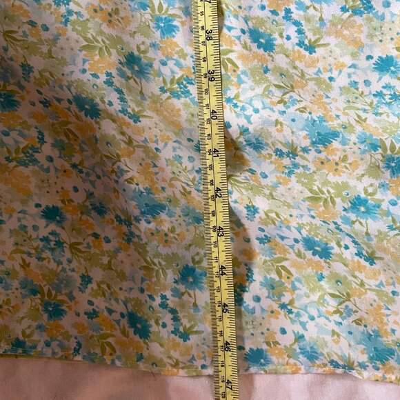 Cottagecore Boho Floral Reversible Shift Maxi Dress Lightweight - Picture 11 of 14